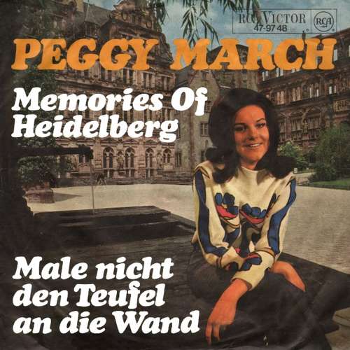 Cover Peggy March - Male Nicht Den Teufel An Die Wand / Memories Of Heidelberg (7, Single) Schallplatten Ankauf