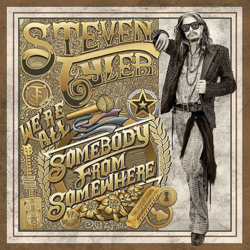 Cover Steven Tyler - We're All Somebody From Somewhere (2xLP, Album) Schallplatten Ankauf