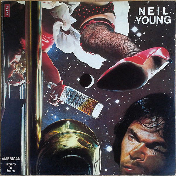 Cover Neil Young - American Stars 'N Bars (LP, Album) Schallplatten Ankauf