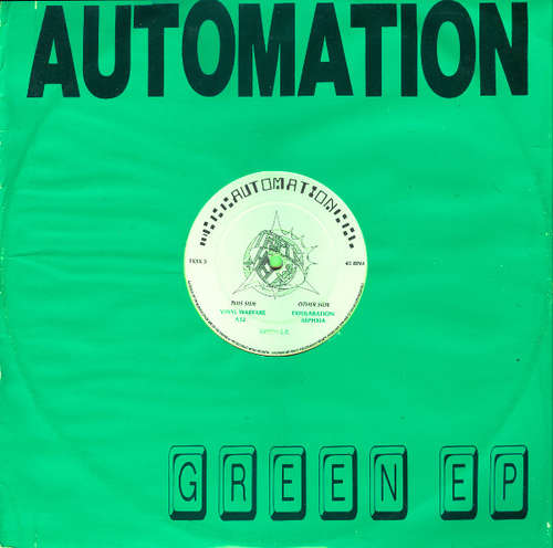 Cover Automation - Green EP (12, EP) Schallplatten Ankauf