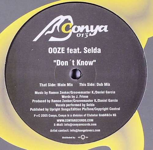 Cover Ooze Feat. Selda - Don't Know (12, Single) Schallplatten Ankauf