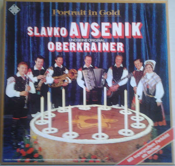 Cover Slavko Avsenik Und Seine Original Oberkrainer - Portrait In Gold (Box, Album + 2xLP, Album, roy) Schallplatten Ankauf