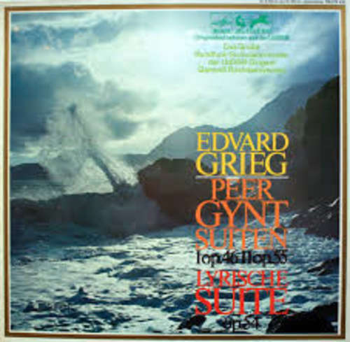 Cover Edvard Grieg - Peer-Gynt-Suiren Iop.46 IIop.55, Lyrische Suite Op.54 (LP) Schallplatten Ankauf