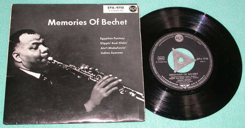 Cover Sidney Bechet And His New Orleans Feetwarmers - Memories Of Bechet (7, EP) Schallplatten Ankauf