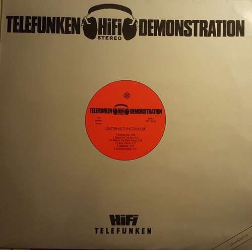 Cover Various - Telefunken HiFi Demonstration (LP, Comp, Promo) Schallplatten Ankauf