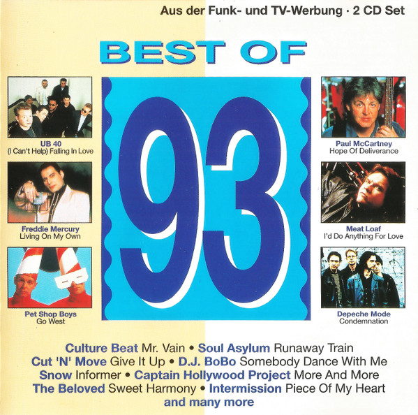 Cover Various - Best Of 93 (2xCD, Comp) Schallplatten Ankauf
