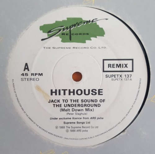 Cover Hithouse - Jack To The Sound Of The Underground (Remix) (12) Schallplatten Ankauf