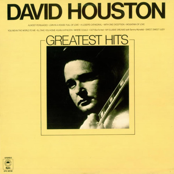 Cover David Houston - David Houston's Greatest Hits (LP, Comp, RE) Schallplatten Ankauf