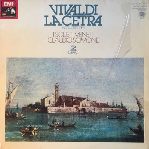 Cover Antonio Vivaldi, I Solisti Veneti, Claudio Scimone - La Cetra - Enregistrement Intégral Des Douze Concertos Op. 9 (2xLP, Album, Quad) Schallplatten Ankauf
