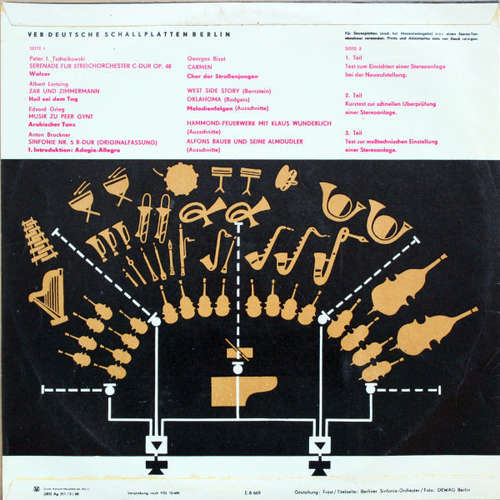 Cover Various - Klangerlebnis Stereofonie (LP) Schallplatten Ankauf