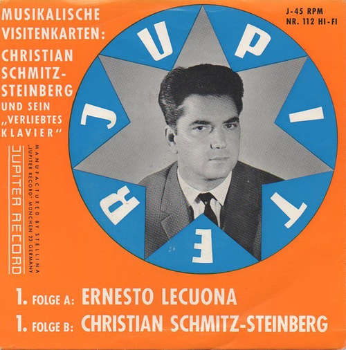 Bild Ernesto Lecuona / Christian Schmitz-Steinberg - Musikalische Visitenkarten (7, Single) Schallplatten Ankauf