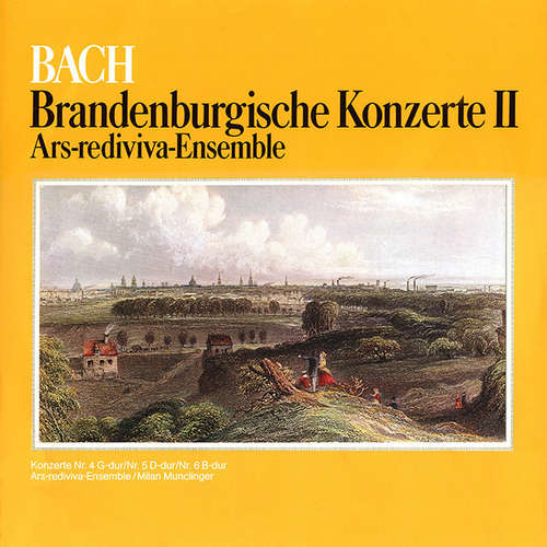 Bild Bach, JSB*, Ars Rediviva Ensemble, Milan Munclinger - Johann Sebastian Bach: Brandenburgische Konzerte II (LP) Schallplatten Ankauf