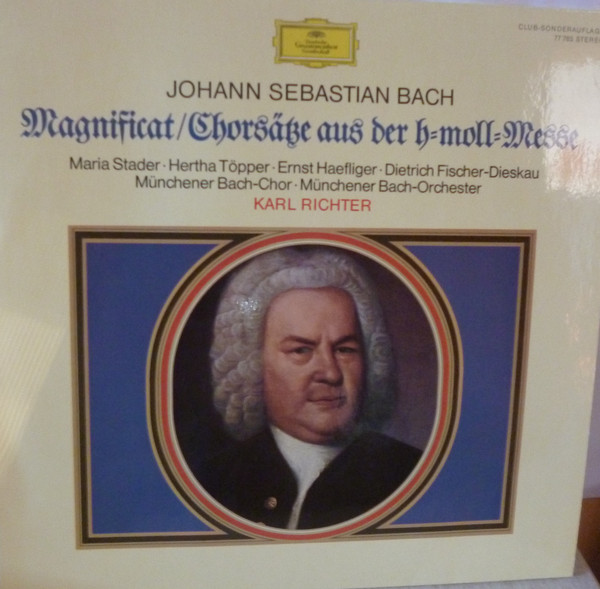 Bild Münchener Bach-Orchester - Magnificat, Chorsätze Aus Der H-Moll-Messe (LP) Schallplatten Ankauf