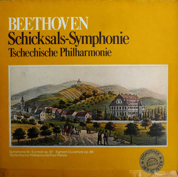 Cover Beethoven*, Tschechische Philharmonie* - Schicksals-Symphonie (LP) Schallplatten Ankauf