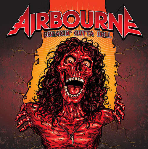 Cover Airbourne - Breakin' Outta Hell (LP, Album, Gat) Schallplatten Ankauf