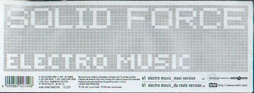 Cover Electro Music Schallplatten Ankauf