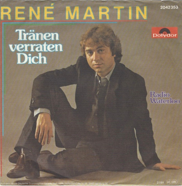 Cover René Martin (2) - Tränen Verraten Dich (7, Single) Schallplatten Ankauf