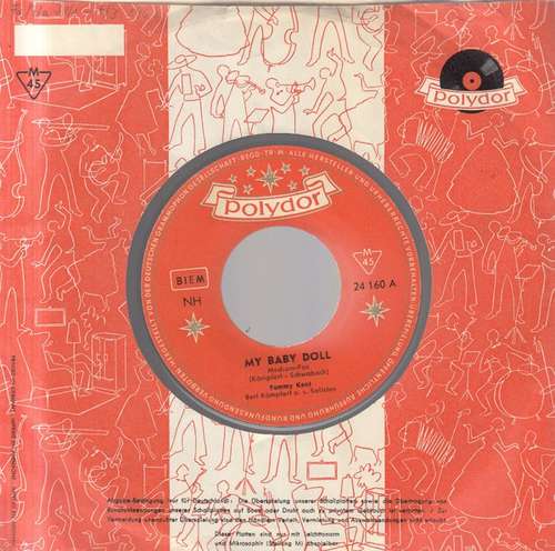 Cover Tommy Kent - My Baby Doll (7, Single, Mono) Schallplatten Ankauf