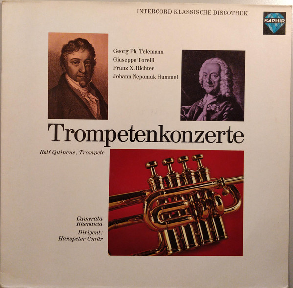 Cover Various - Trompetenkonzerte (LP) Schallplatten Ankauf