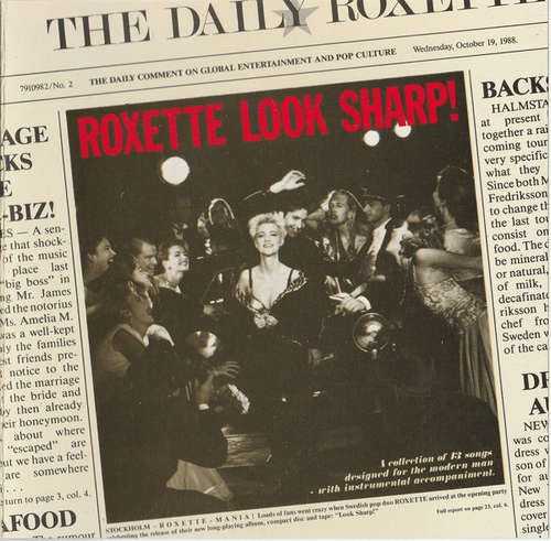 Cover Roxette - Look Sharp! (CD, Album) Schallplatten Ankauf