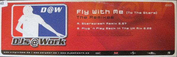 Cover DJs @ Work - Fly With Me (To The Stars) (The Remixes) (12) Schallplatten Ankauf