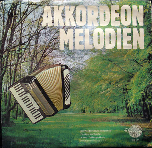 Cover Horst Gerlach Und Seine Rhythmusgruppe - Akkordeon Melodien (LP) Schallplatten Ankauf