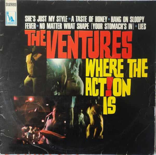 Cover The Ventures - Where The Action Is (LP, Album, RP) Schallplatten Ankauf