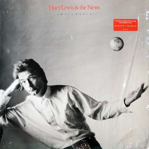 Cover Huey Lewis & The News - Small World (LP, Album) Schallplatten Ankauf