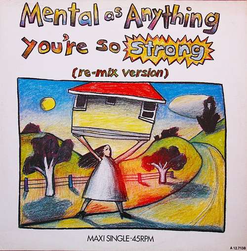 Cover Mental As Anything - You're So Strong (12, Maxi) Schallplatten Ankauf