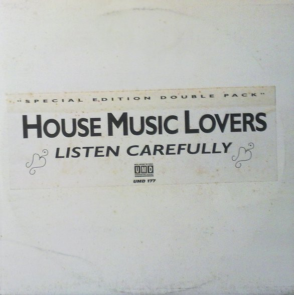 Cover House Music Lovers - Listen Carefully (2x12, S/Edition) Schallplatten Ankauf