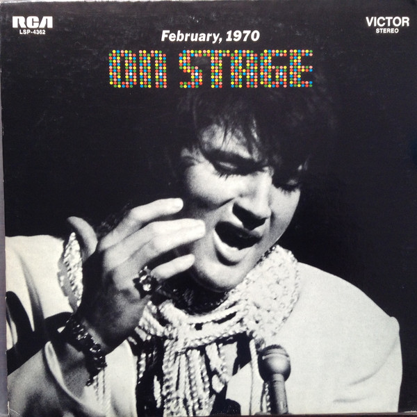Cover Elvis Presley - On Stage - February, 1970 (LP, Album, Roc) Schallplatten Ankauf