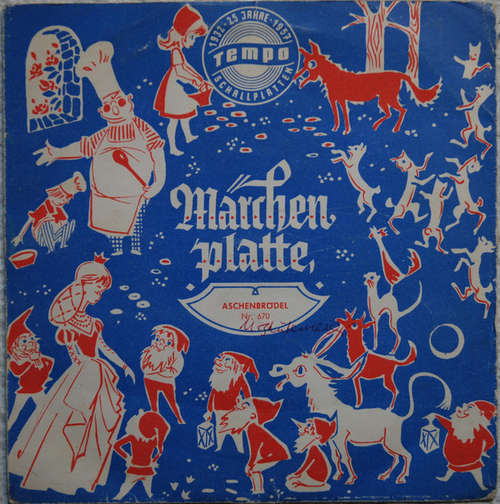 Cover Märchentante Margit Seeber* - Aschenbrödel (7) Schallplatten Ankauf