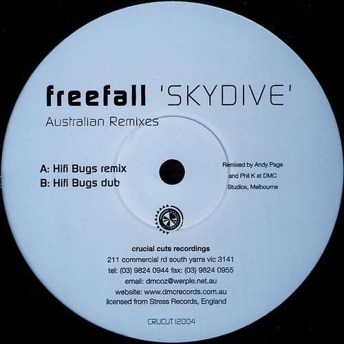 Cover Skydive (Australian Remixes) Schallplatten Ankauf