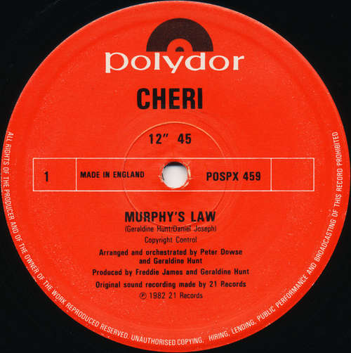 Cover Cheri - Murphy's Law (12, Pap) Schallplatten Ankauf