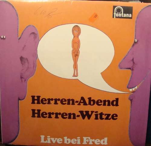 Cover Fred Warden - Herren-Abend Herren-Witze - Live Bei Fred (LP, Album, Gre) Schallplatten Ankauf