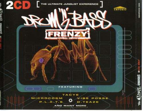 Cover Various - Drum 'N' Bass Frenzy (2xCD, Comp) Schallplatten Ankauf