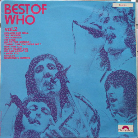 Cover The Who - Best Of Who - Vol.2 (LP, Comp, RE) Schallplatten Ankauf