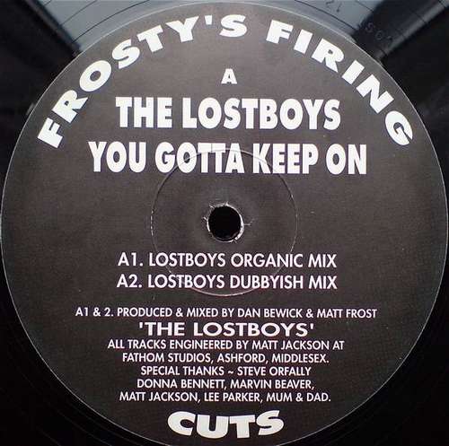 Cover The Lostboys* - You Gotta Keep On (12) Schallplatten Ankauf