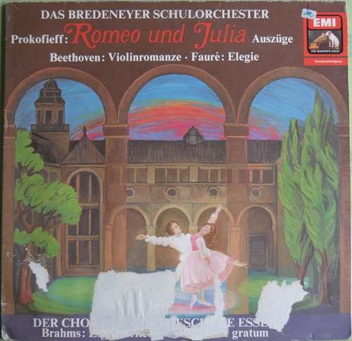 Cover Das Bredeneyer Schulorchester, Prokofieff*, Beethoven*, Fauré*, Der Chor Der Goetheschule Essen, Brahms*, Orff* - Romeo Und Julia (LP, Album) Schallplatten Ankauf