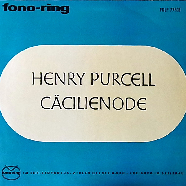 Cover Henry Purcell, Sir Michael Tippett - Cäcilienode (1692) (LP, Album) Schallplatten Ankauf