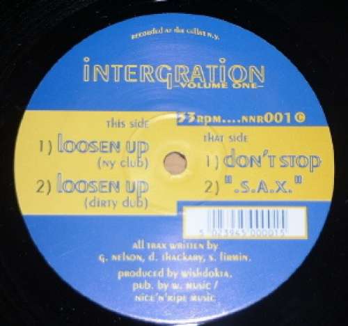 Cover Intergration - Volume One (12) Schallplatten Ankauf