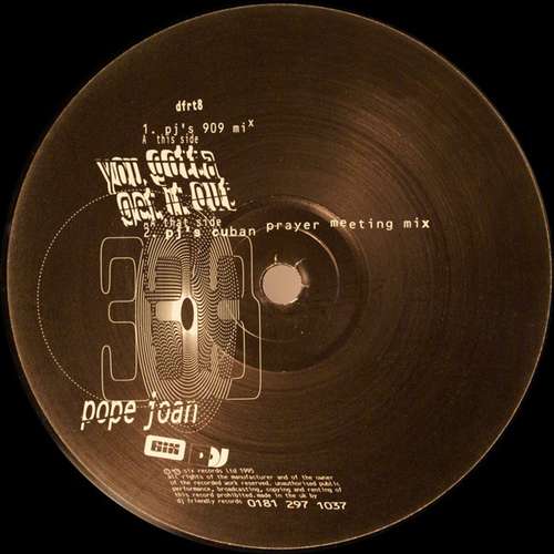 Cover Pope Joan - You Gotta Get It Out (12) Schallplatten Ankauf