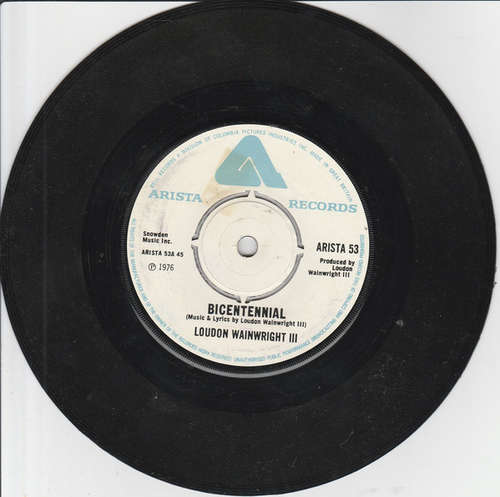 Cover Loudon Wainwright III - Bicentennial / Talking Big Apple ’75 (7) Schallplatten Ankauf