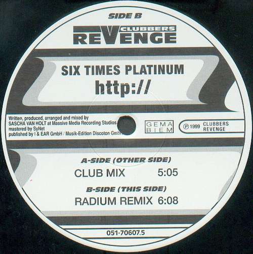 Cover Six Times Platinum - http:// (12) Schallplatten Ankauf