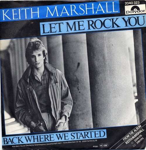 Bild Keith Marshall - Let Me Rock You (7, Single) Schallplatten Ankauf