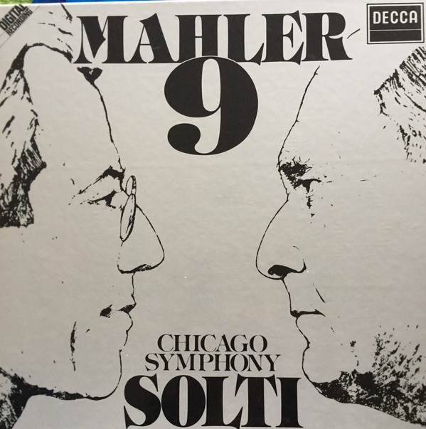 Cover Mahler*, Chicago Symphony*, Solti* - Symphony No. 9 (2xLP, RP + Box) Schallplatten Ankauf