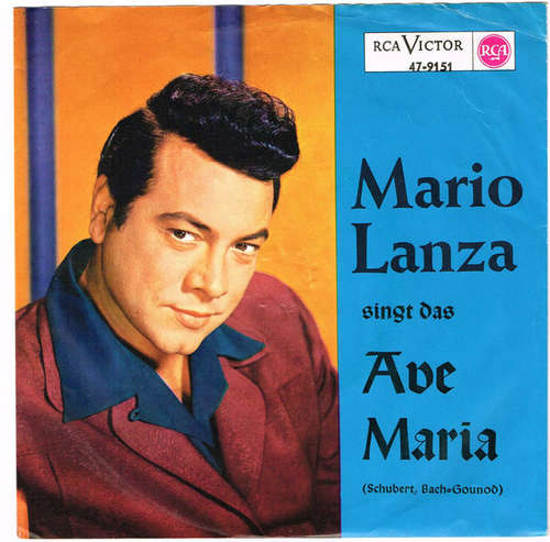 Cover Mario Lanza - Mario Lanza Singt Das Ave Maria (7, Single) Schallplatten Ankauf