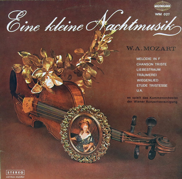 Cover W. A. Mozart*, Kammerorchester Der Wiener Konzertvereinigung - Eine Kleine Nachtmusik (LP) Schallplatten Ankauf