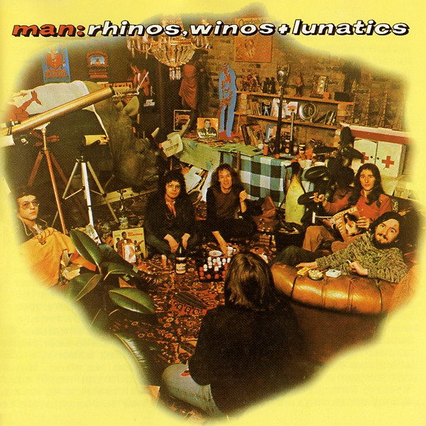 Bild Man - Rhinos, Winos, And Lunatics (LP, Album) Schallplatten Ankauf
