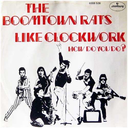 Cover The Boomtown Rats - Like Clockwork (7, Single) Schallplatten Ankauf